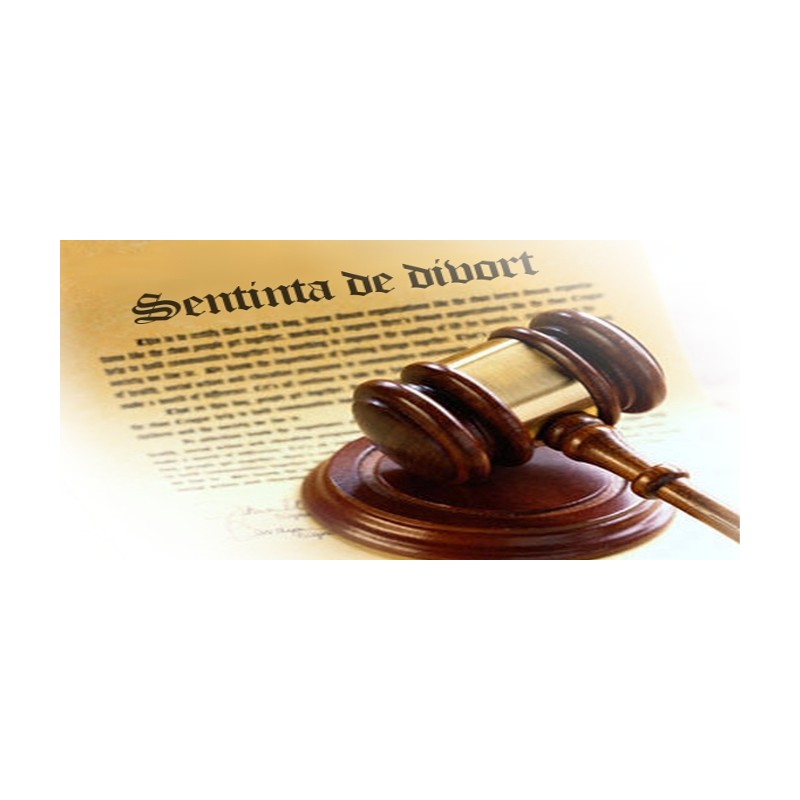 Certificat de divorț -atribuire număr