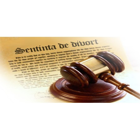 Certificat de divorț -atribuire număr